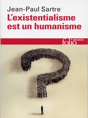 cover image of L'existentialisme est un humanisme